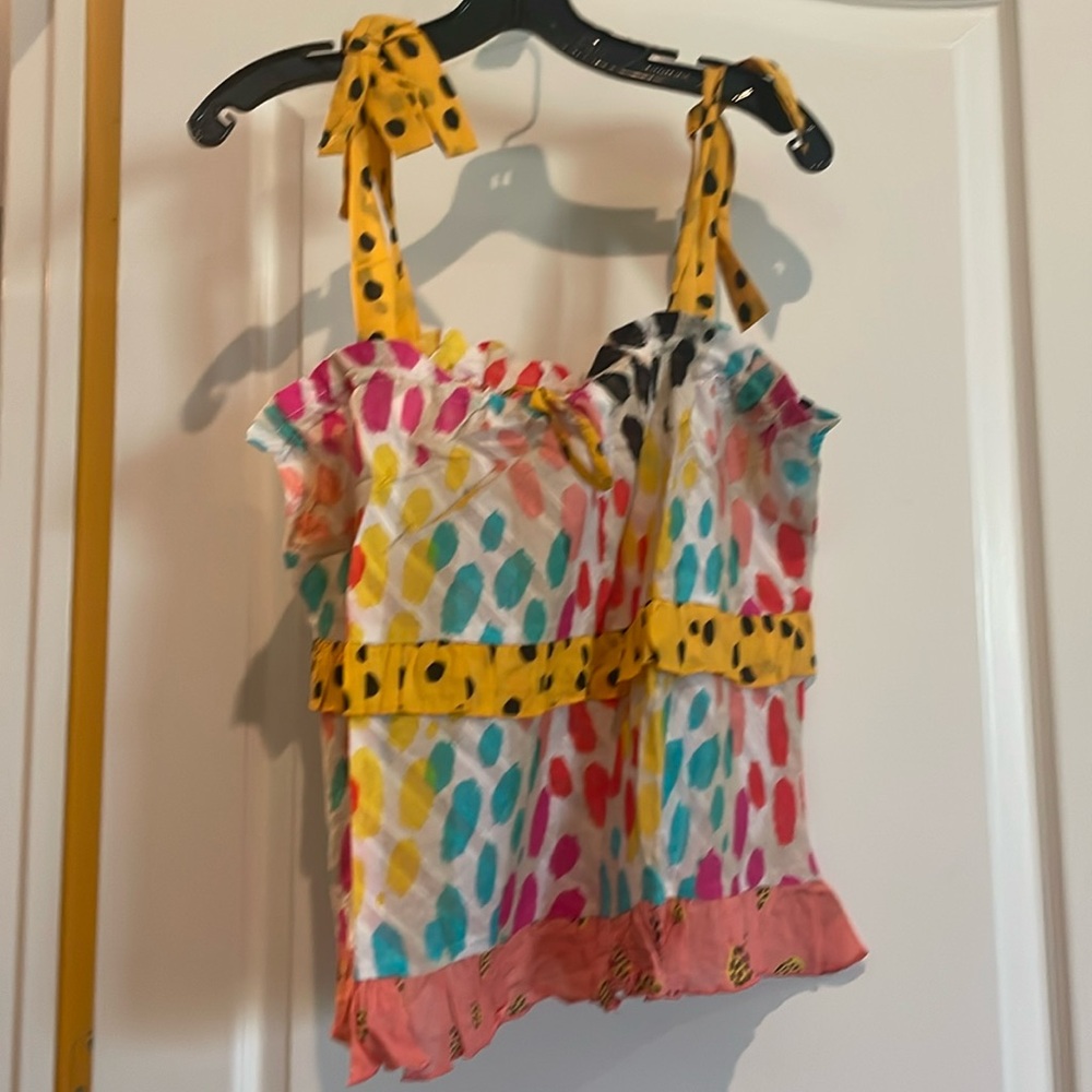Conditions Apply, medium tie blouse